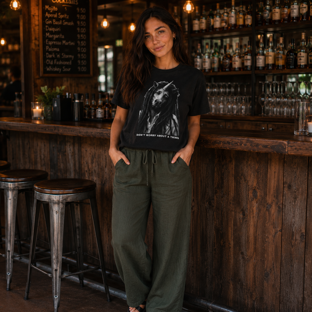 Classic Tee — DON'T WORRY ABOUT A THING