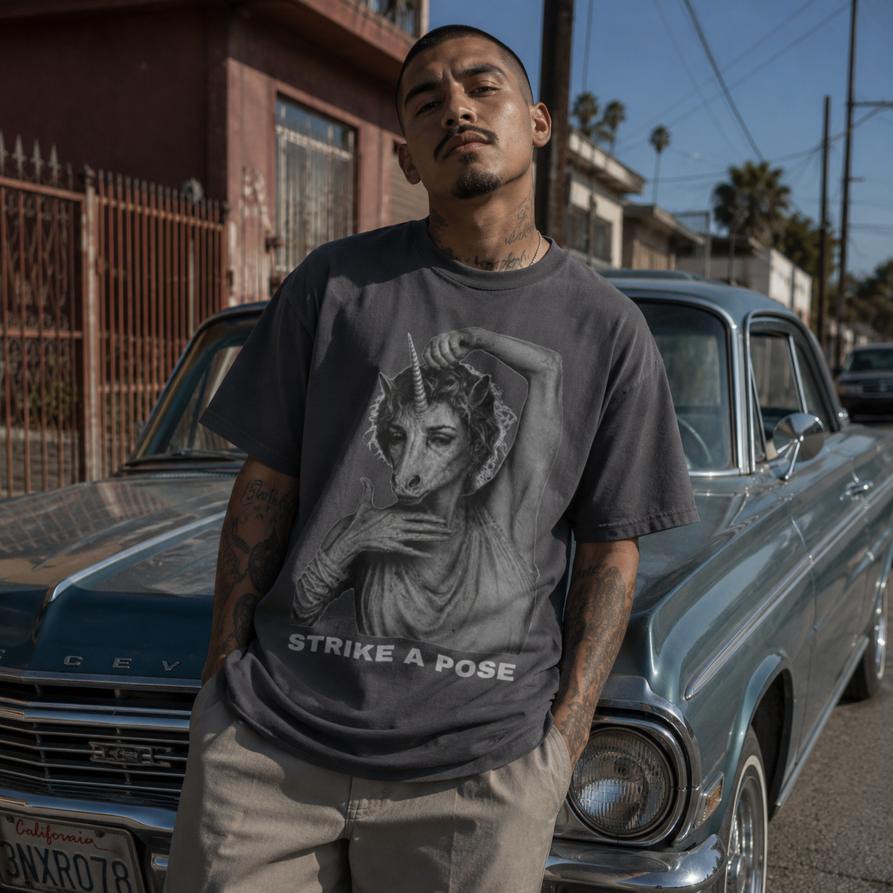 Classic Tee — STRIKE A POSE