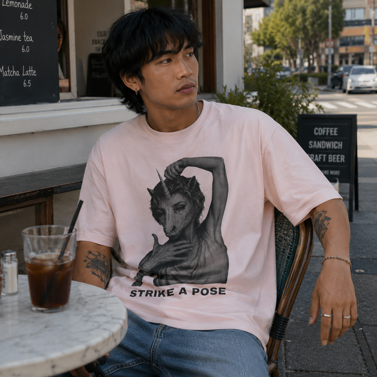 Classic Tee — STRIKE A POSE