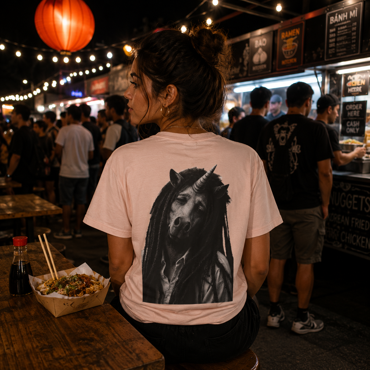 Classic Tee — DON'T WORRY ABOUT A THING (back print)