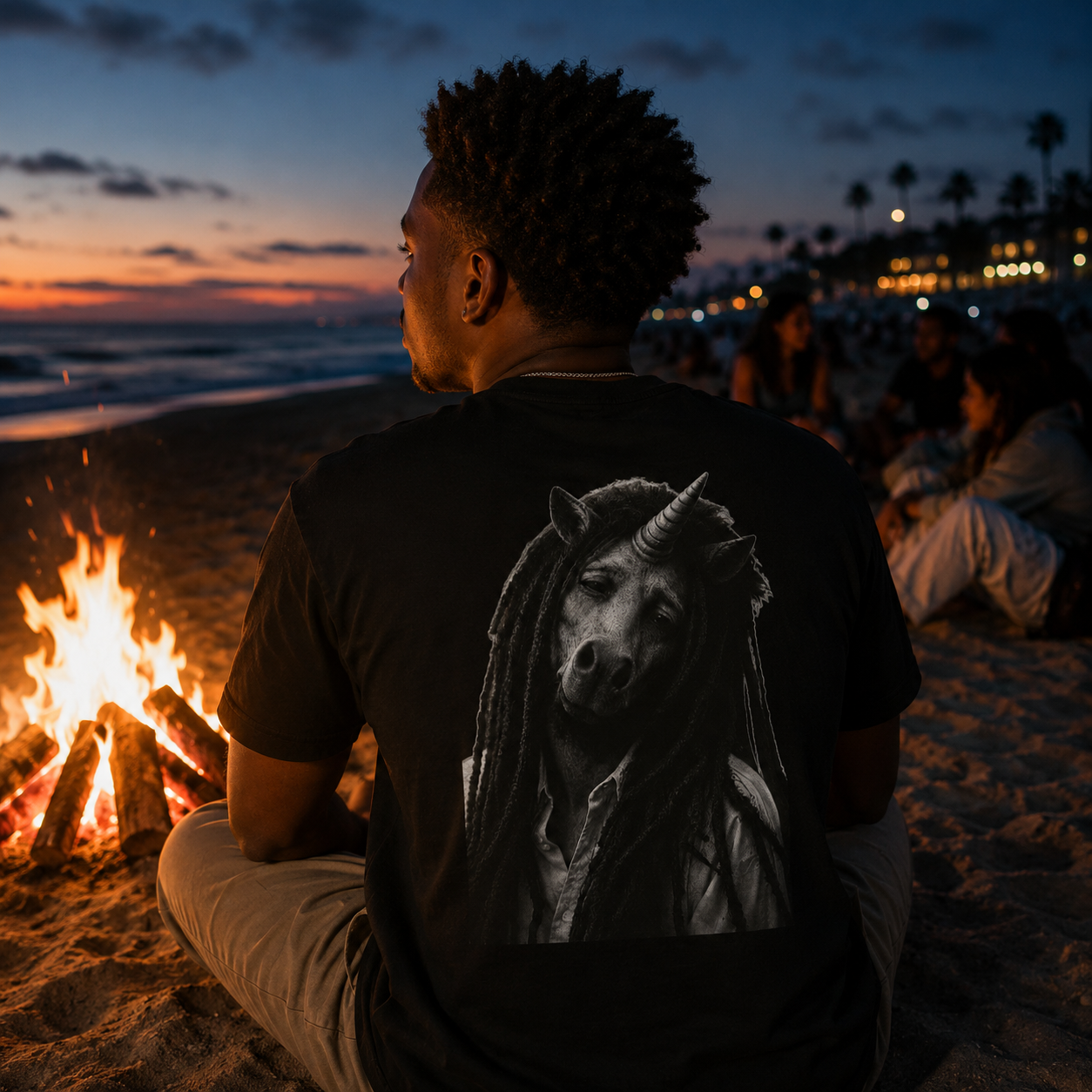 Classic Tee — DON'T WORRY ABOUT A THING (back print)