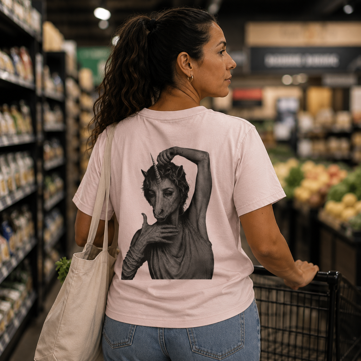 Classic Tee — STRIKE A POSE (back print)