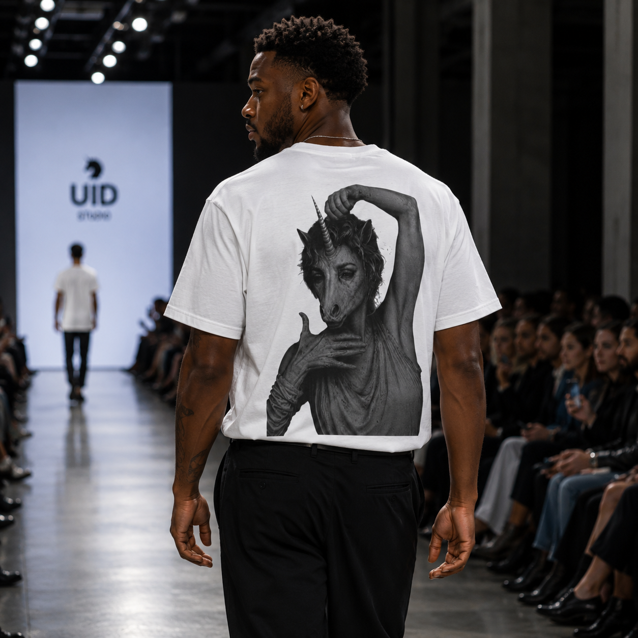 Classic Tee — STRIKE A POSE (back print)