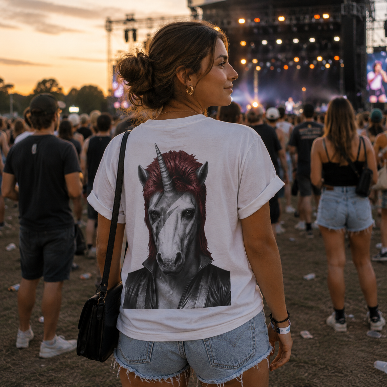 Classic Tee — WE COULD BE HEROES (back print)