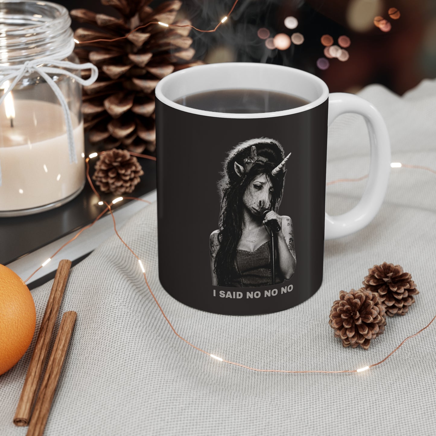 Portrait Mug — I SAID NO NO NO