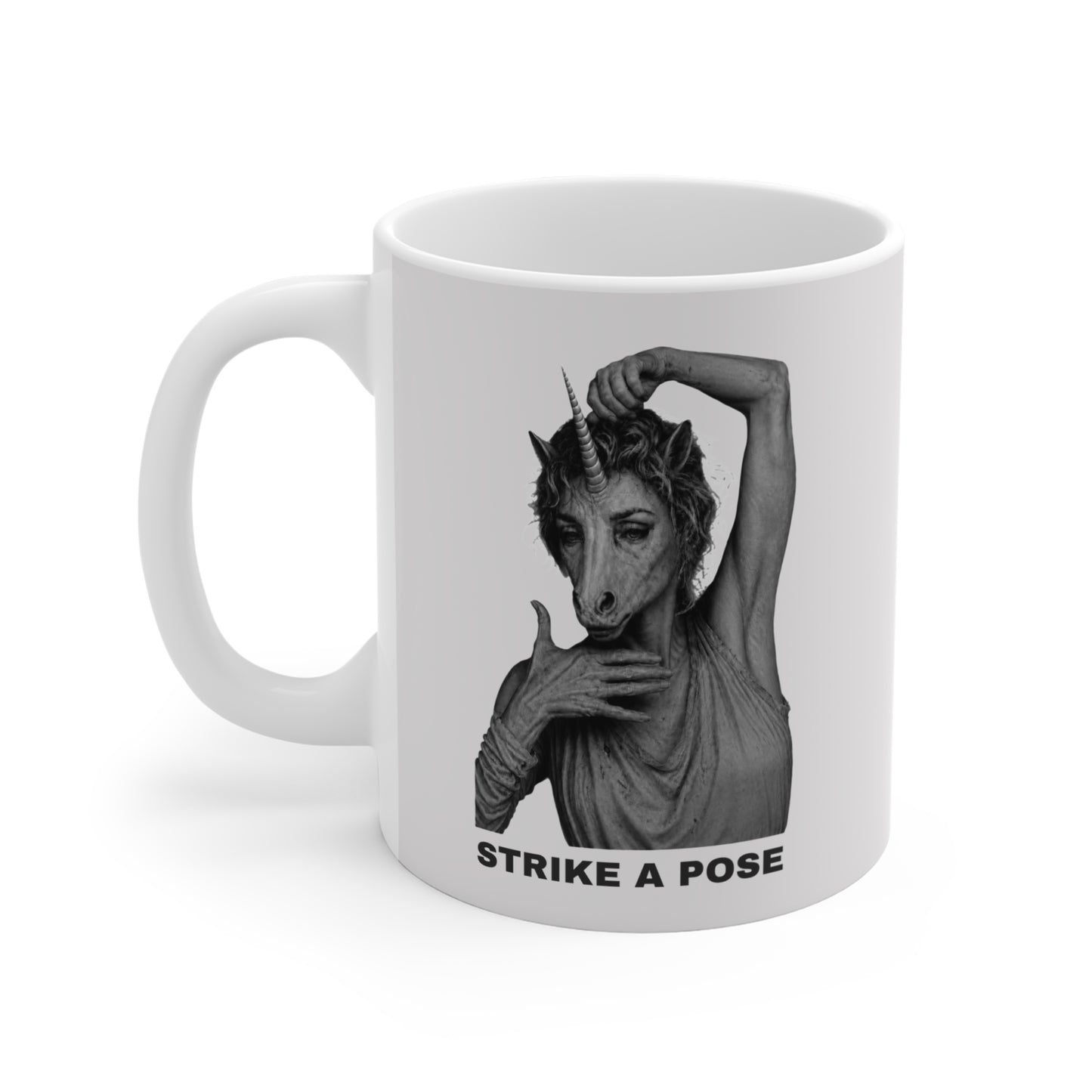 Portrait Mug — STRIKE A POSE