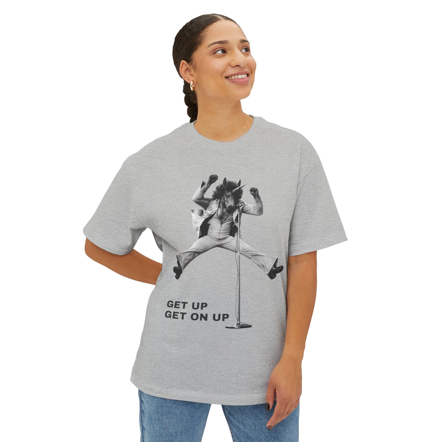 Oversized Tee — GET ON UP
