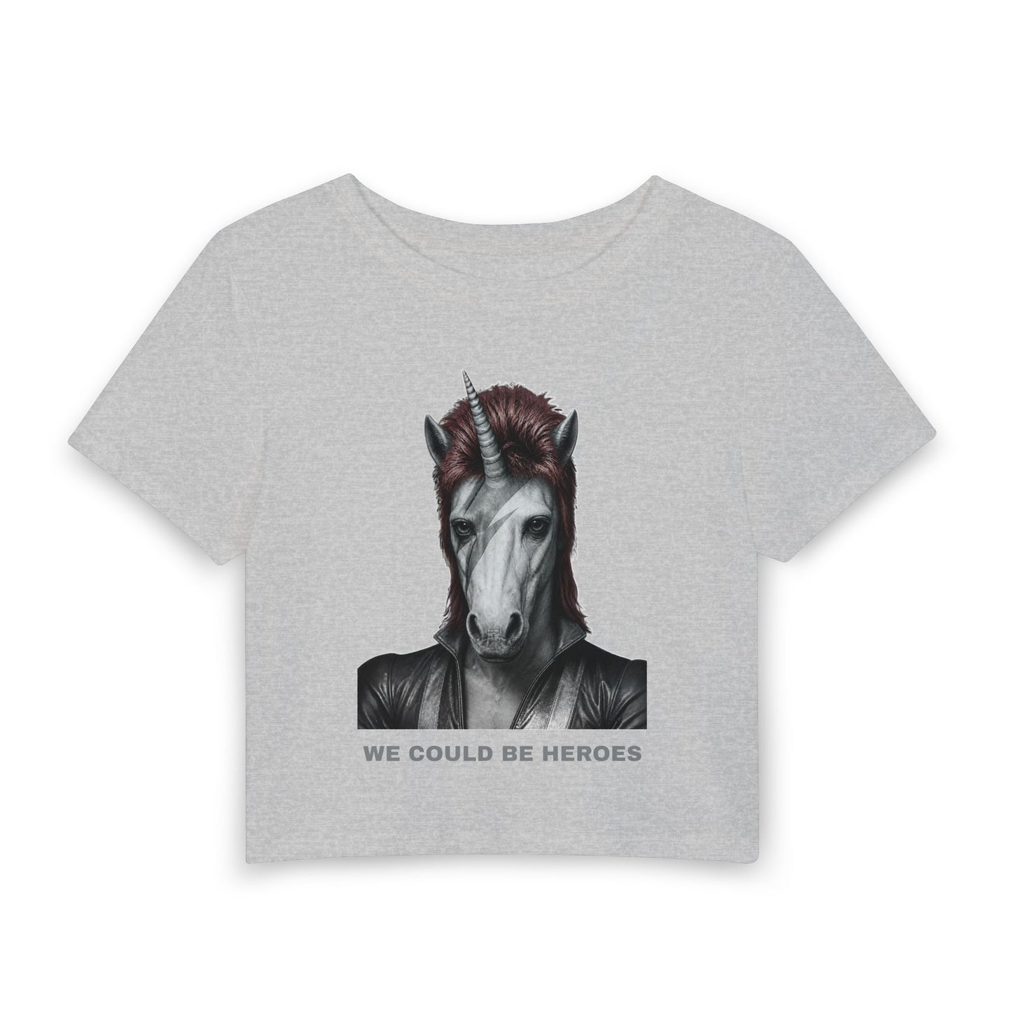 Women's Baby Tee — WE COULD BE HEROES