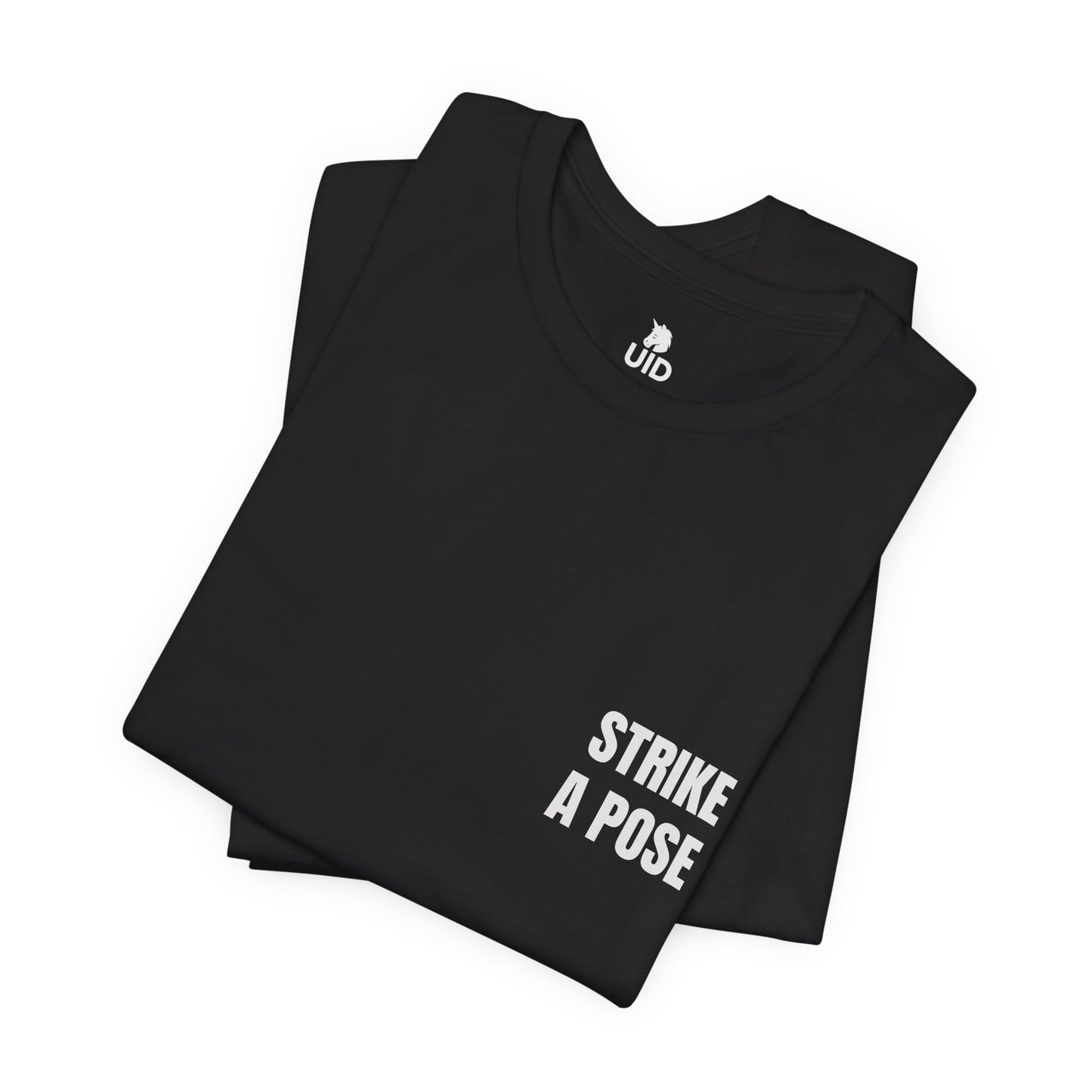 Classic Tee — STRIKE A POSE (back print)