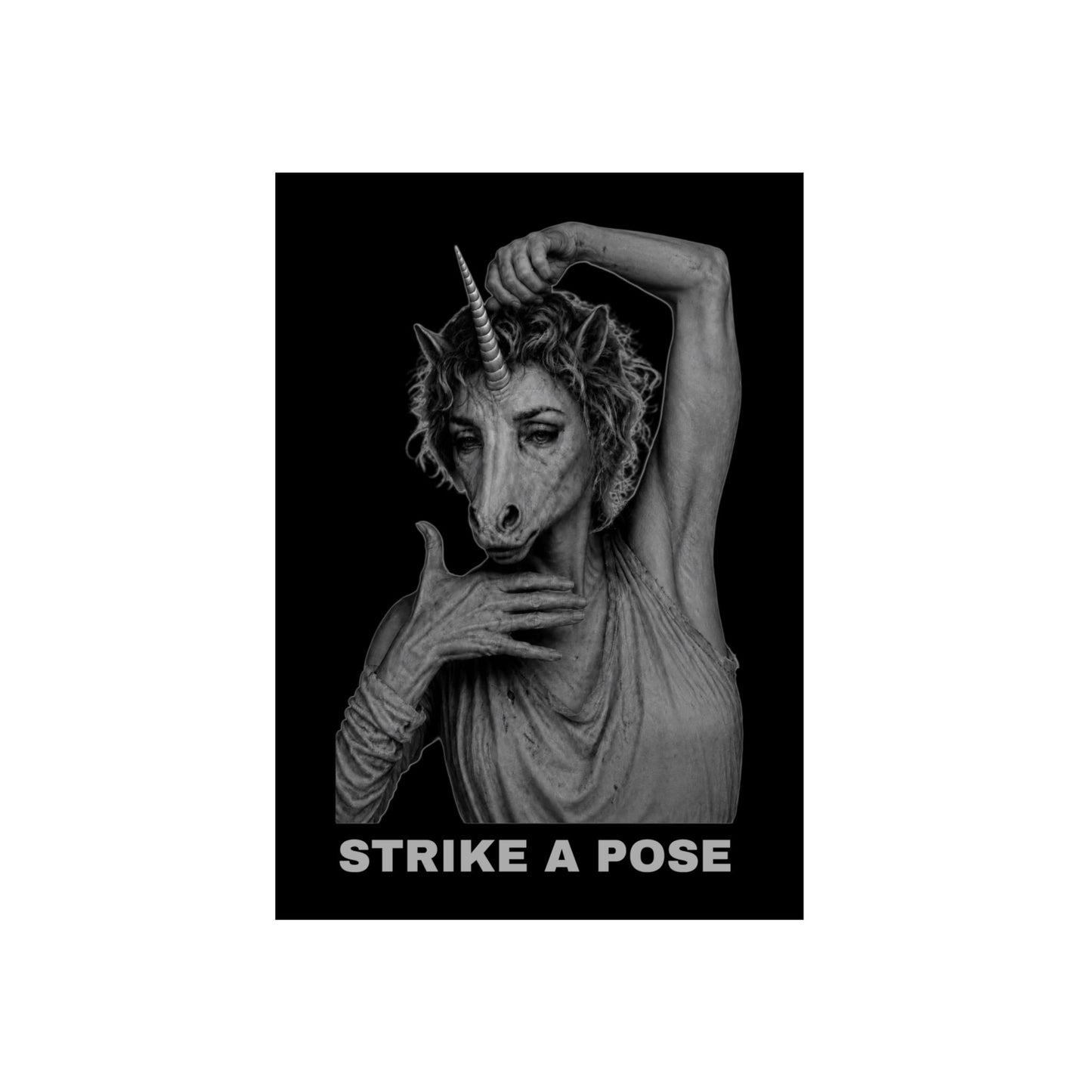 Aluminum Art Panel — STRIKE A POSE