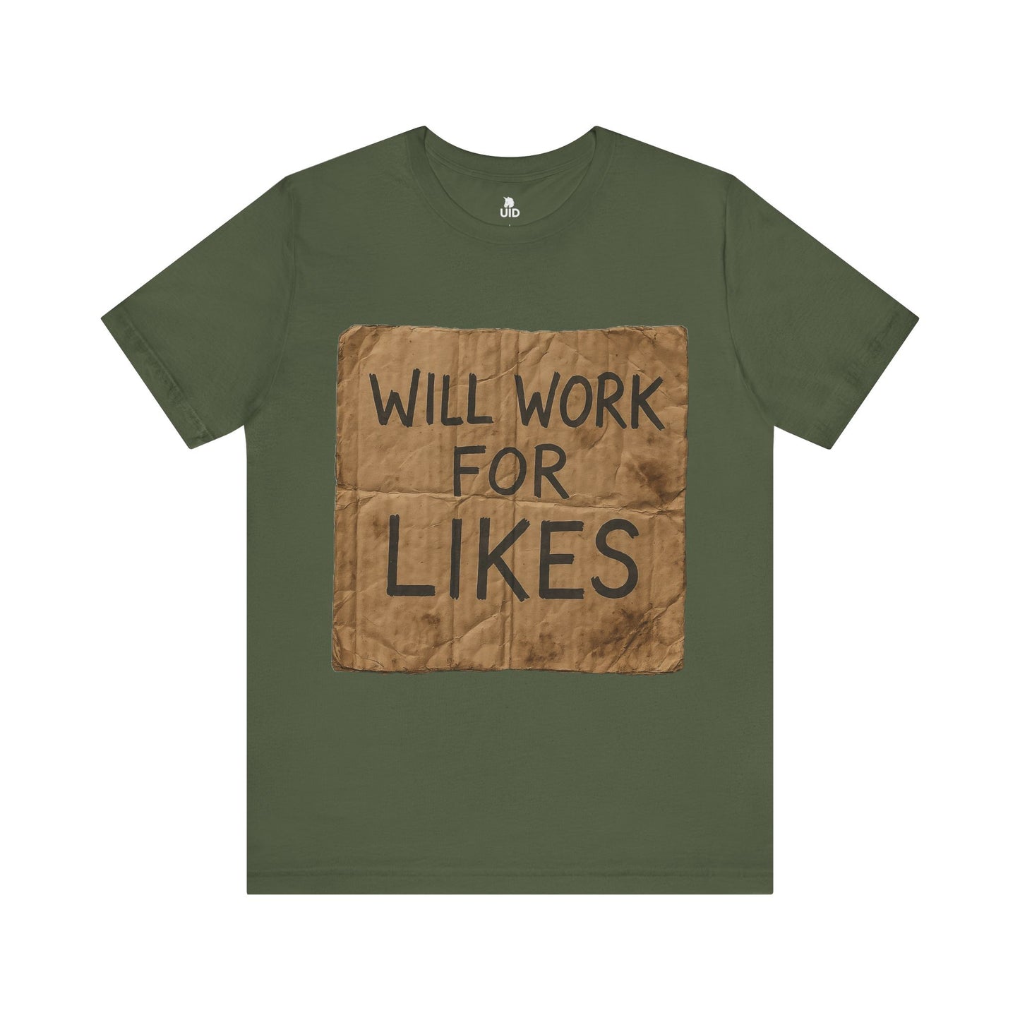 Classic Tee — ‚Will work for likes‘