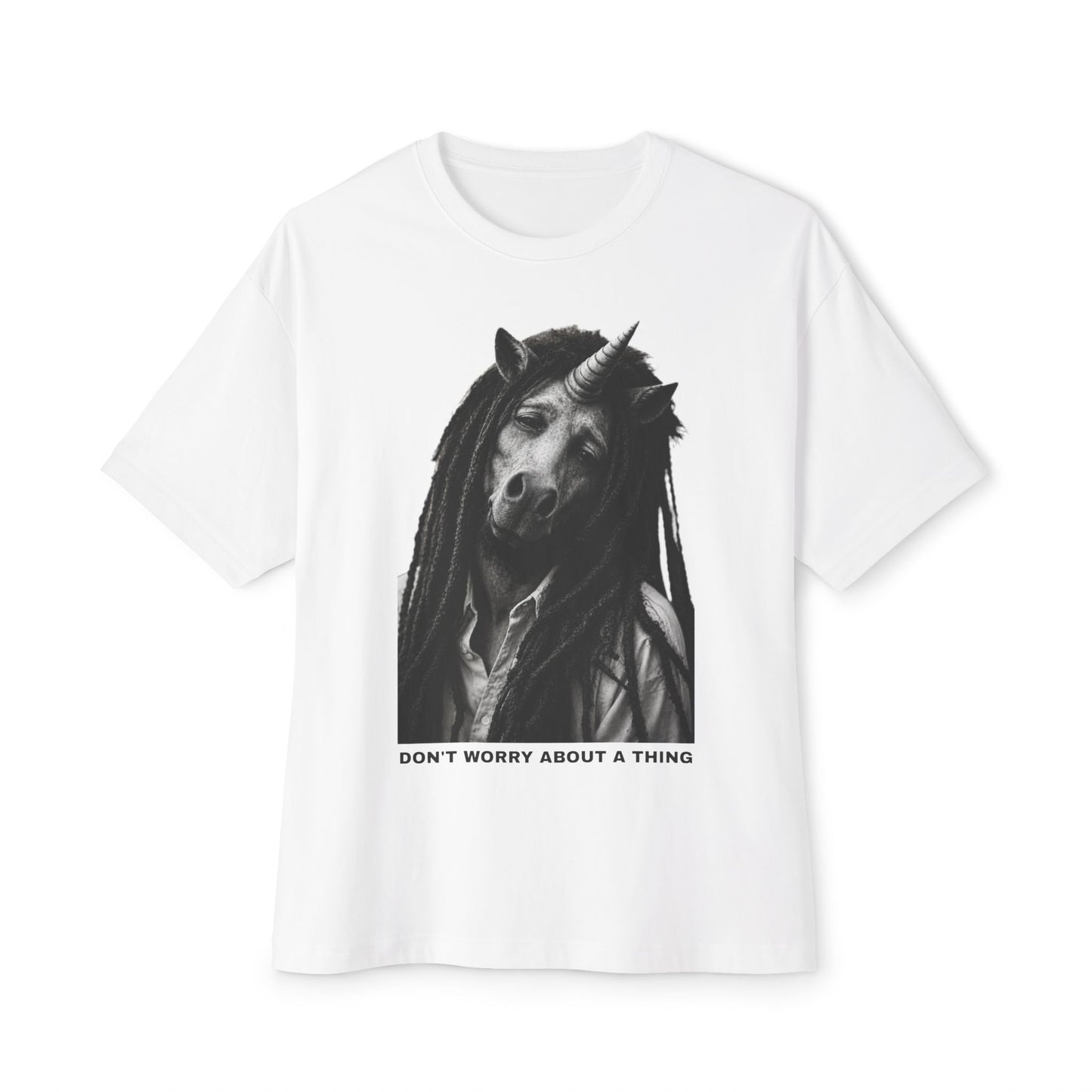 Oversized Tee — DON'T WORRY ABOUT A THING
