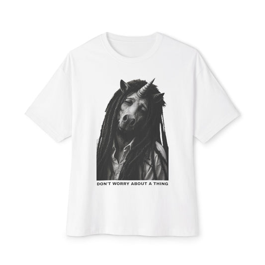 Oversized Tee — DON'T WORRY ABOUT A THING