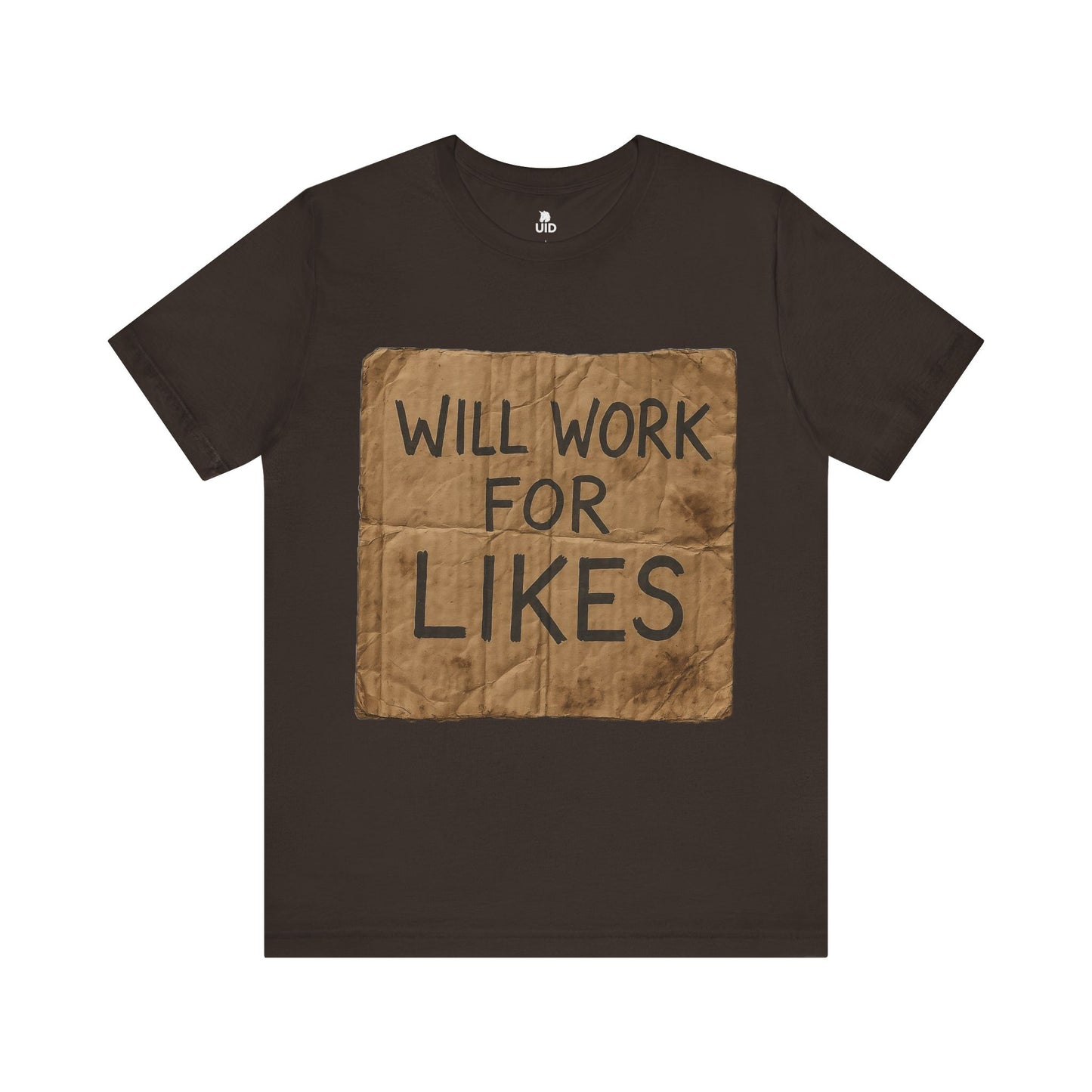 Classic Tee — ‚Will work for likes‘
