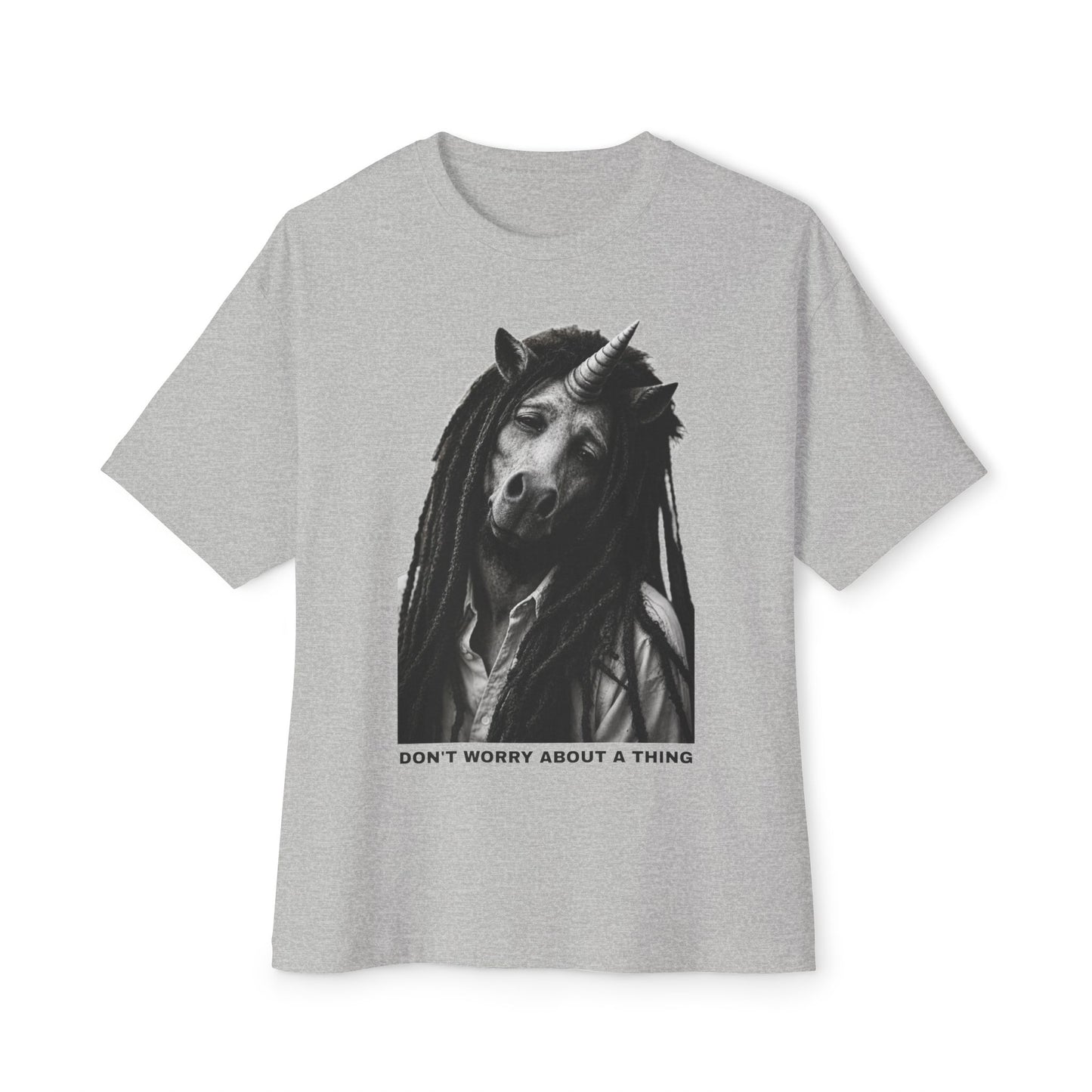 Oversized Tee — DON'T WORRY ABOUT A THING