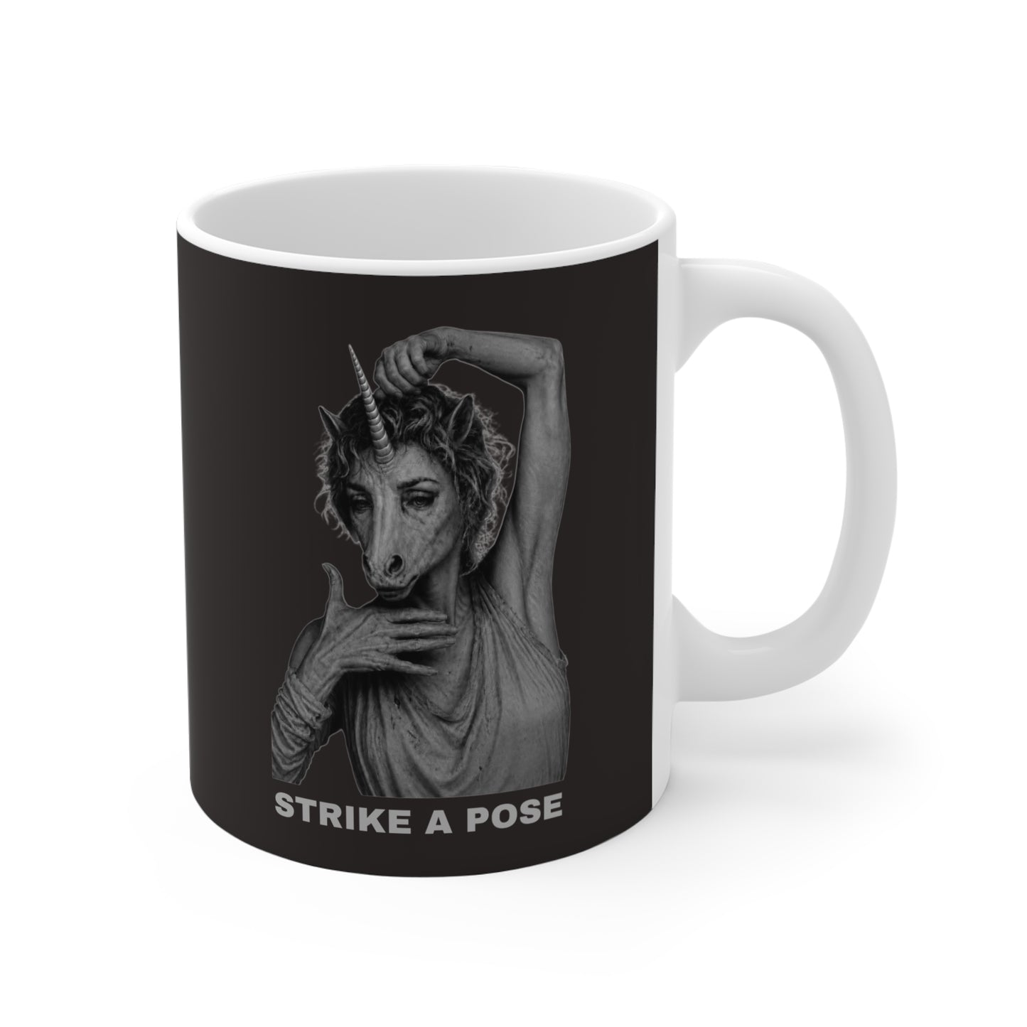 Portrait Mug — STRIKE A POSE