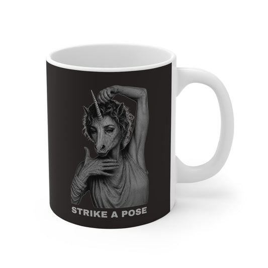 Portrait Mug — STRIKE A POSE