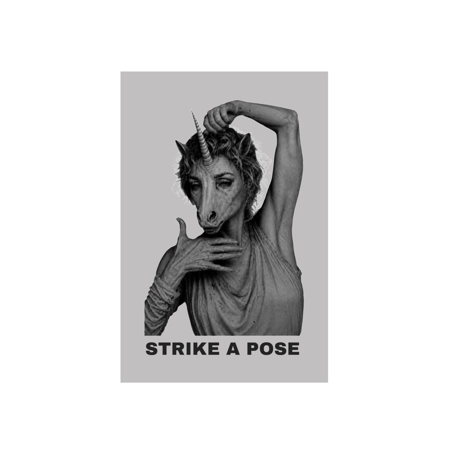 Aluminum Art Panel — STRIKE A POSE