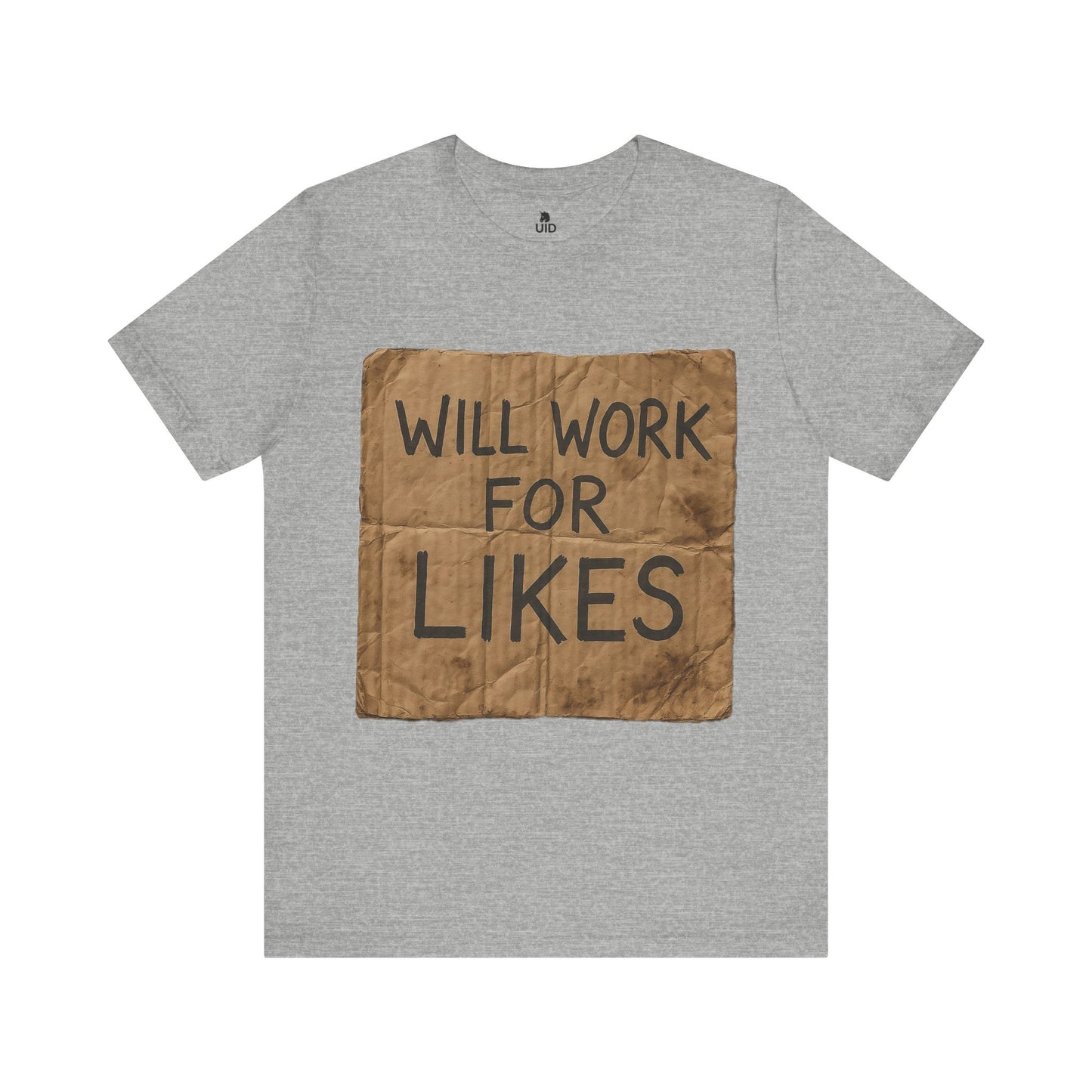 Classic Tee — ‚Will work for likes‘