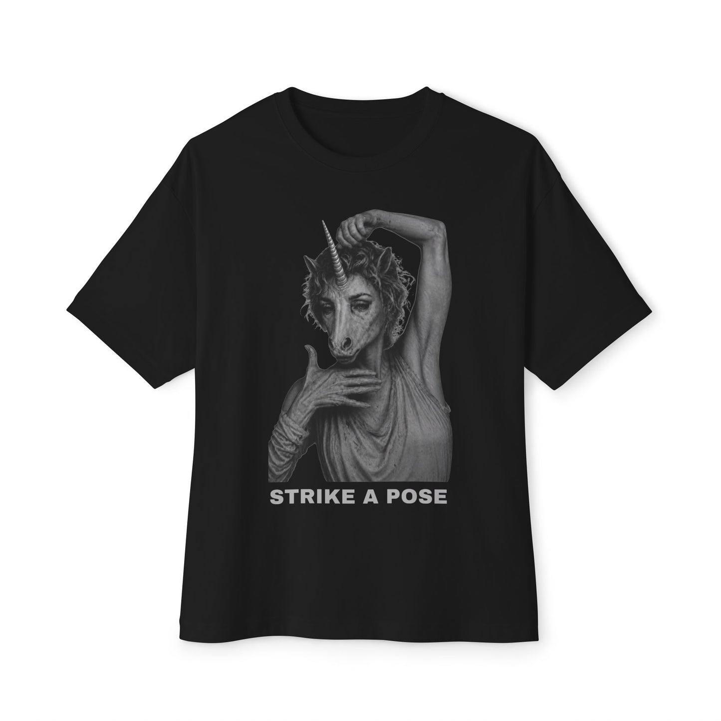 Oversized Tee — STRIKE A POSE