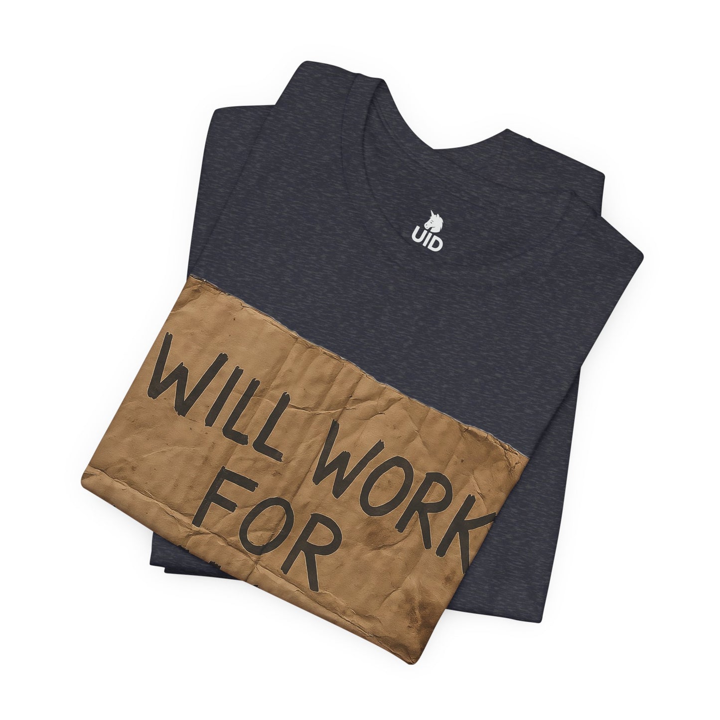 Classic Tee — ‚Will work for likes‘
