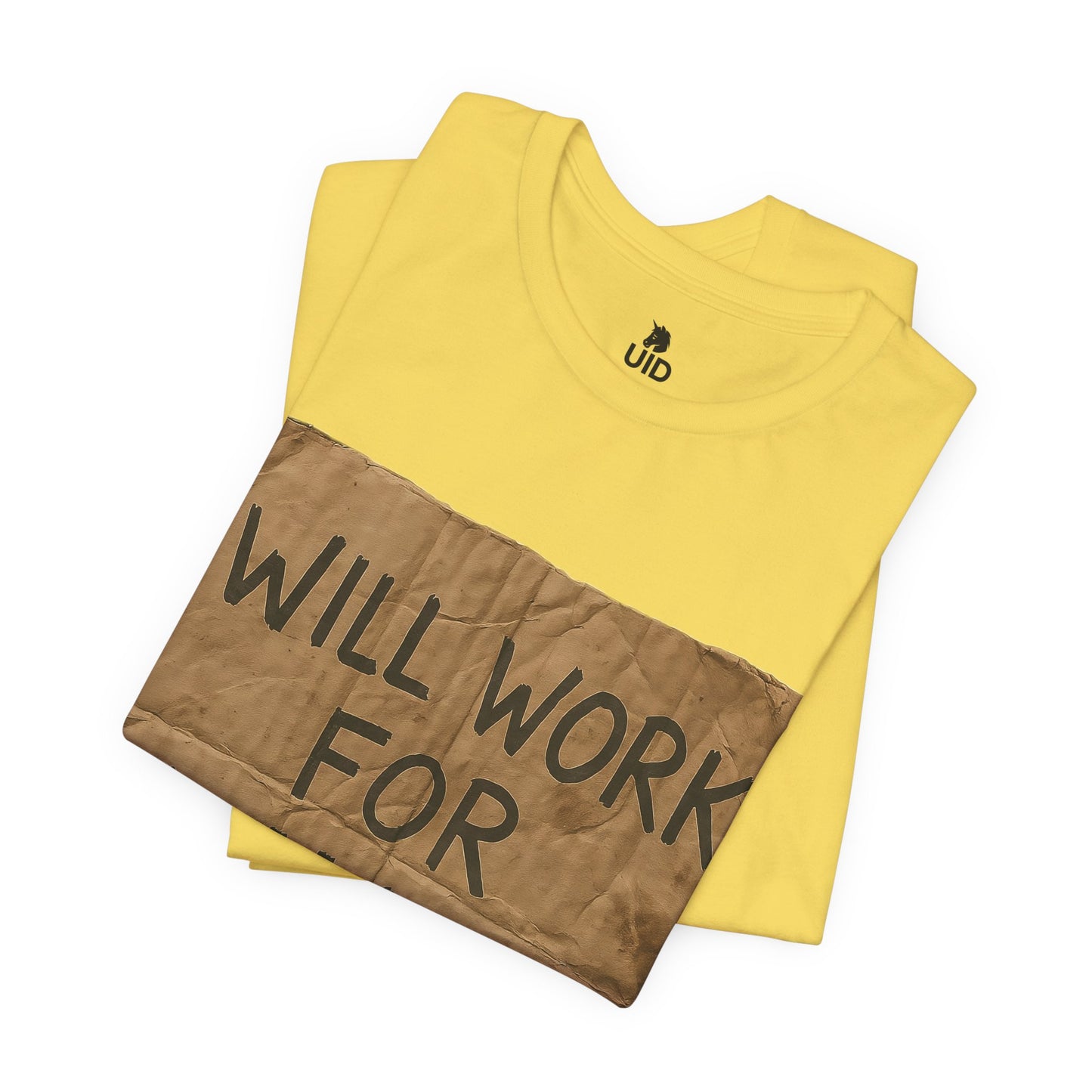 Classic Tee — ‚Will work for likes‘