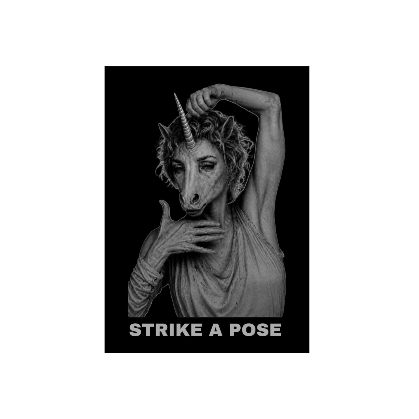 Aluminum Art Panel — STRIKE A POSE