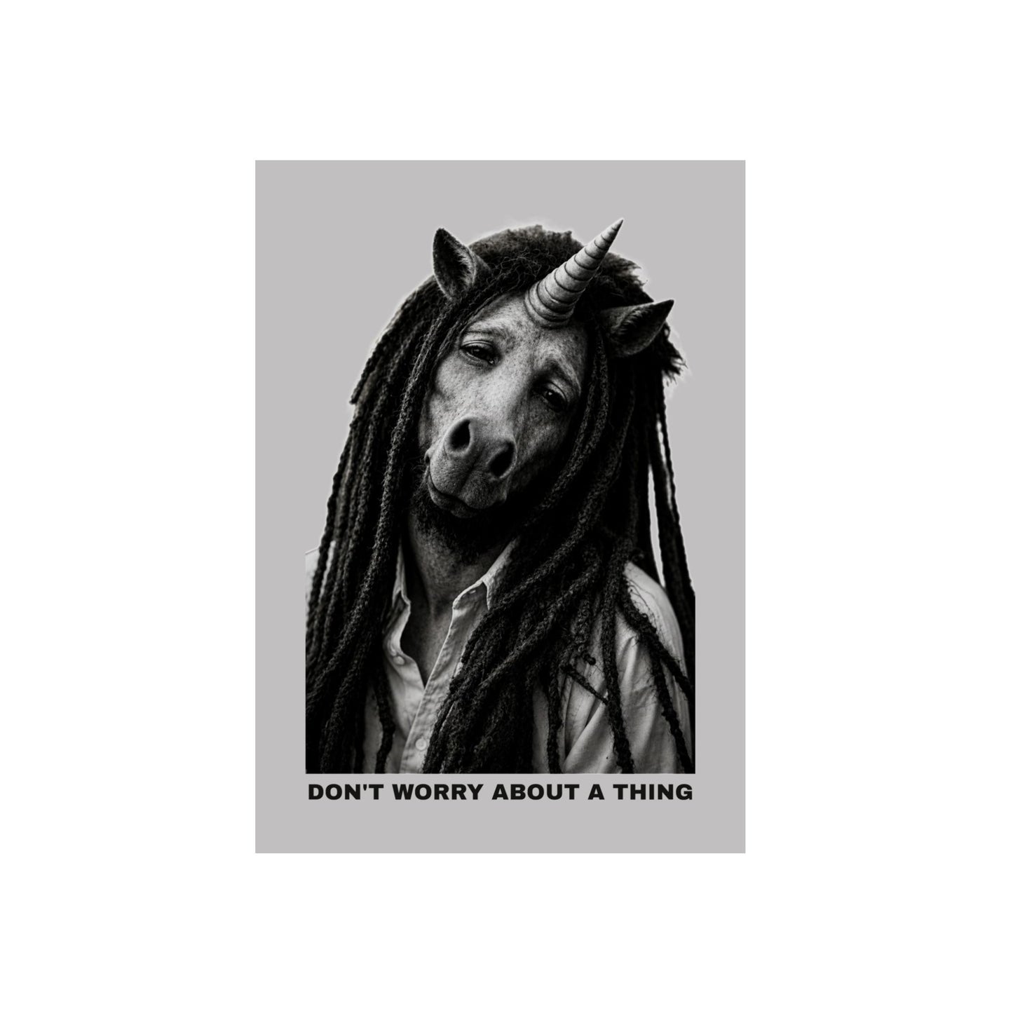 Aluminum Art Panel — DON'T WORRY ABOUT A THING