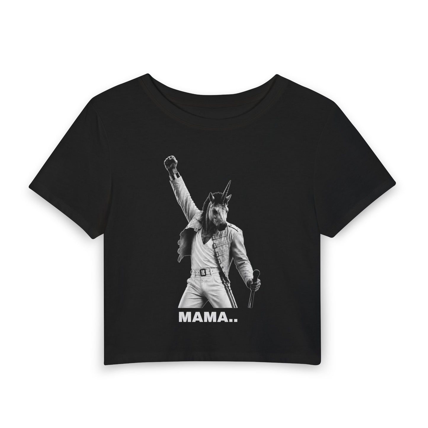 Women's Baby Tee — MAMA..