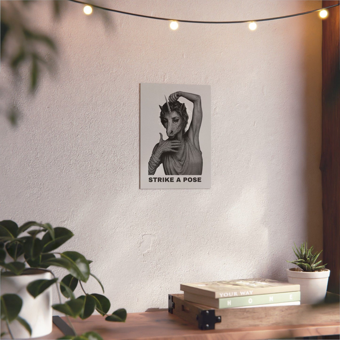 Aluminum Art Panel — STRIKE A POSE