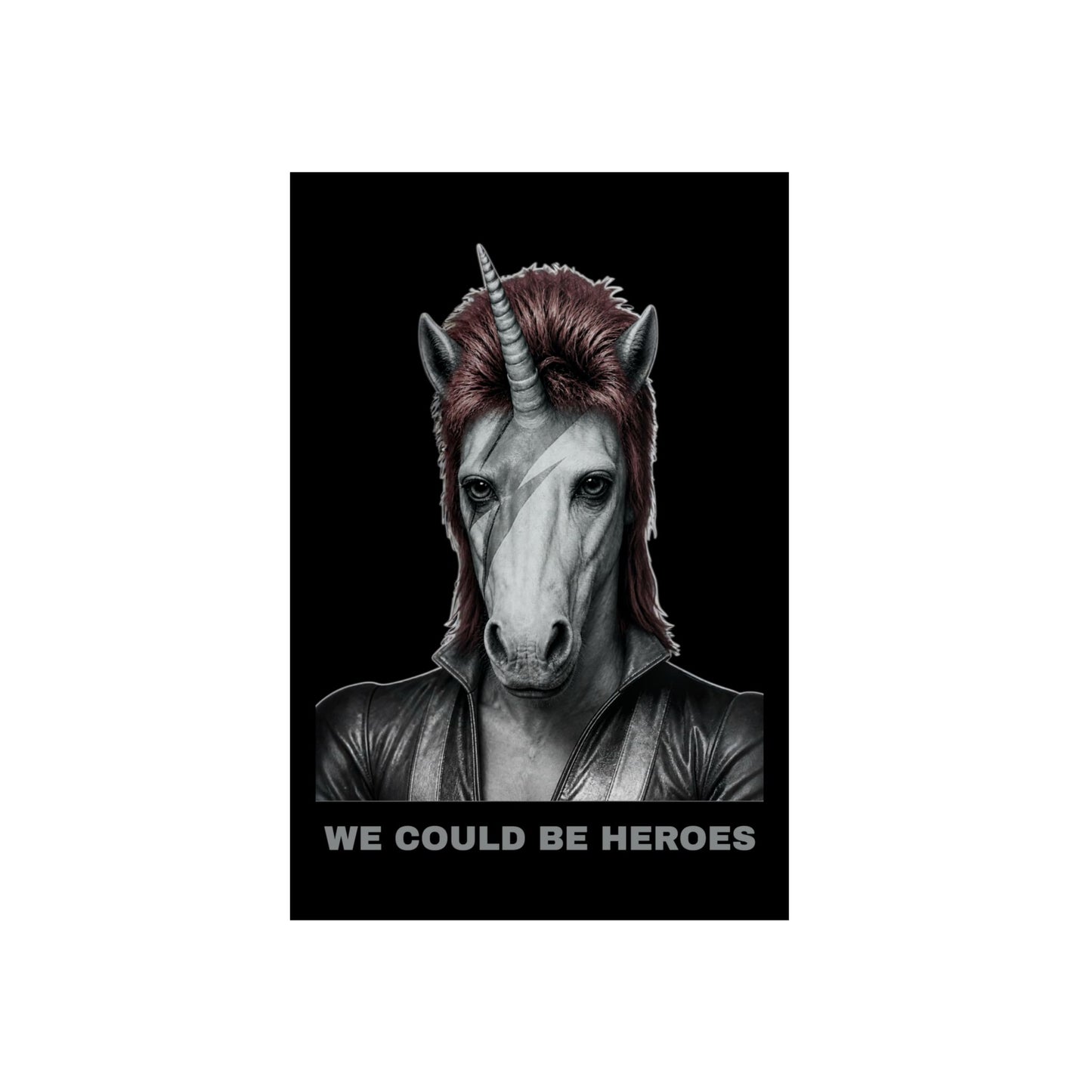 Aluminum Art Panel — WE COULD BE HEROES