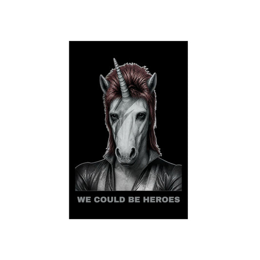 Aluminum Art Panel — WE COULD BE HEROES