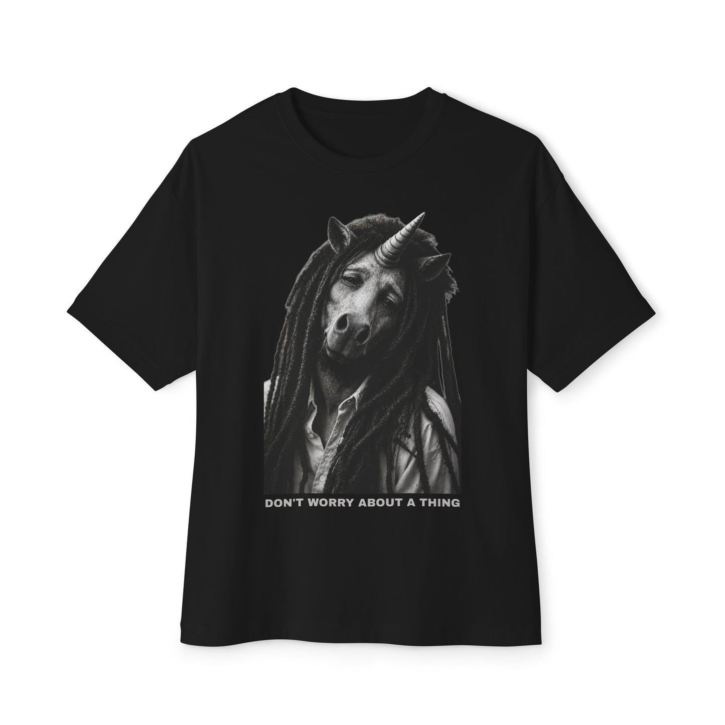 Oversized Tee — DON'T WORRY ABOUT A THING