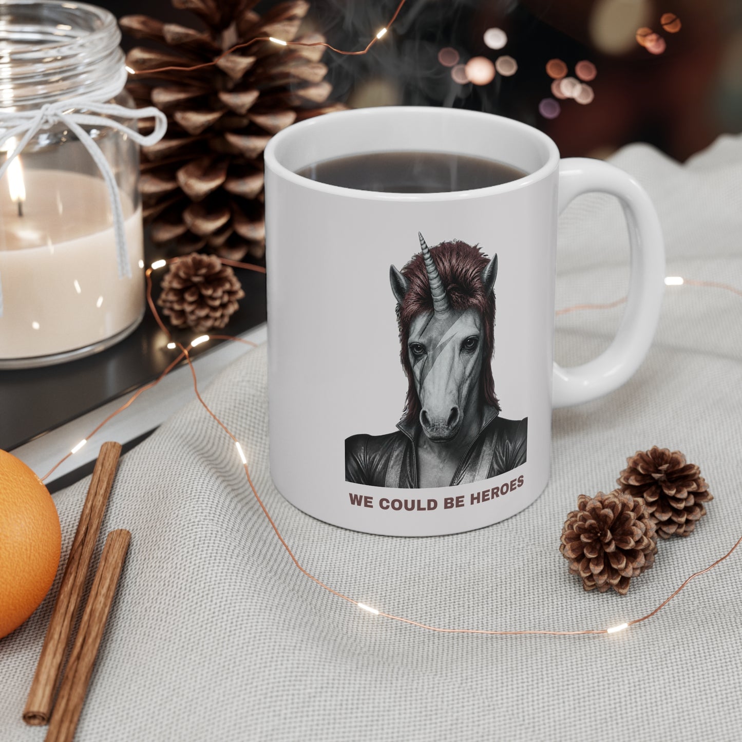 Portrait Mug — WE COULD BE HEROES