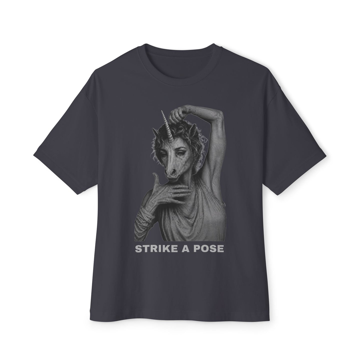 Oversized Tee — STRIKE A POSE