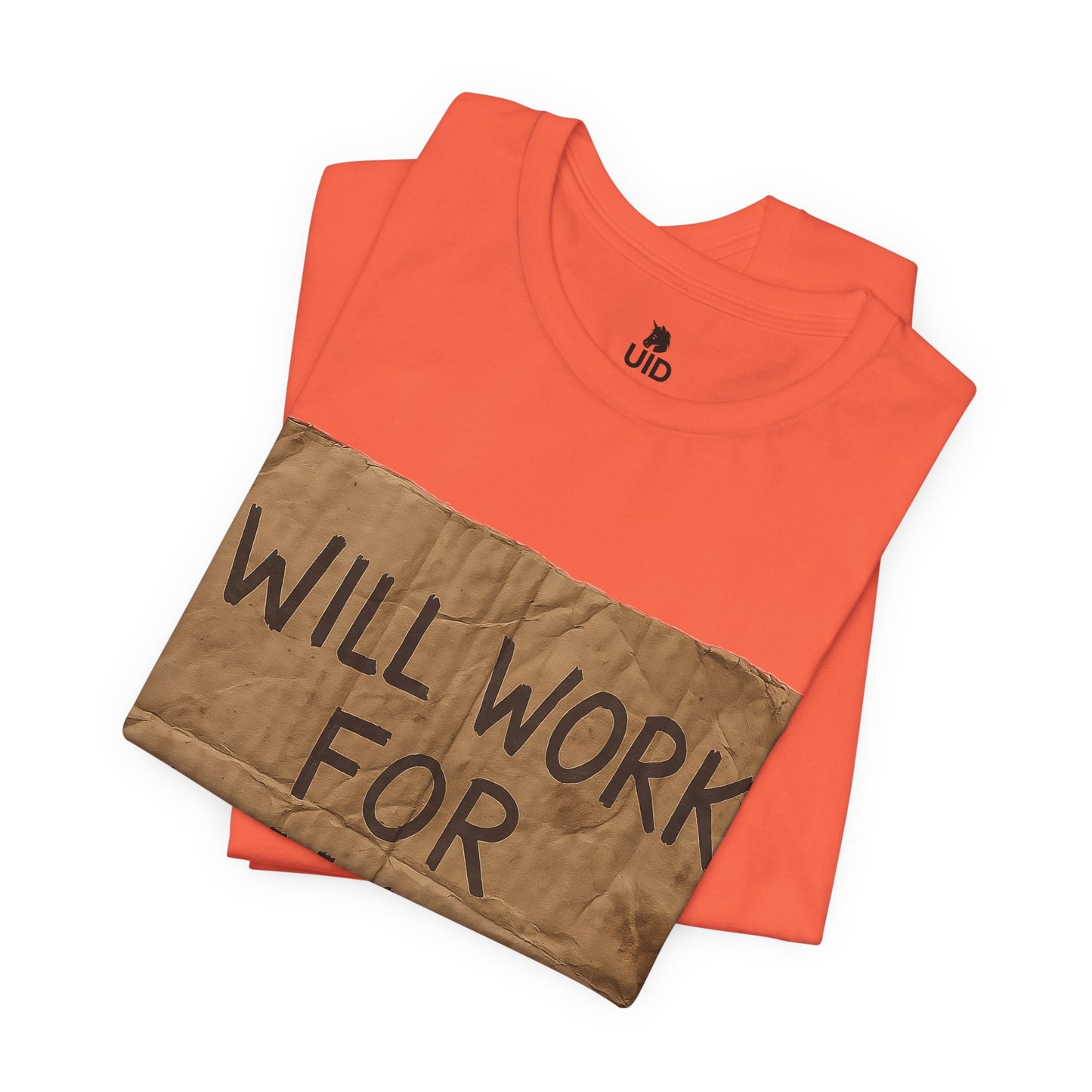 Classic Tee — ‚Will work for likes‘