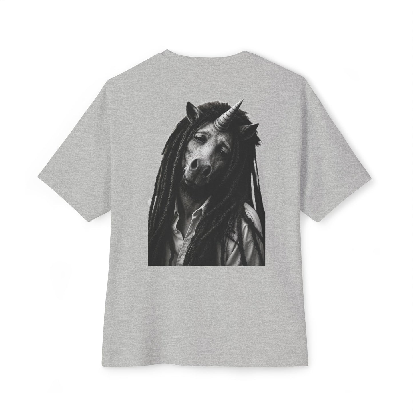 Oversized Tee — DON'T WORRY ABOUT A THING (back print)