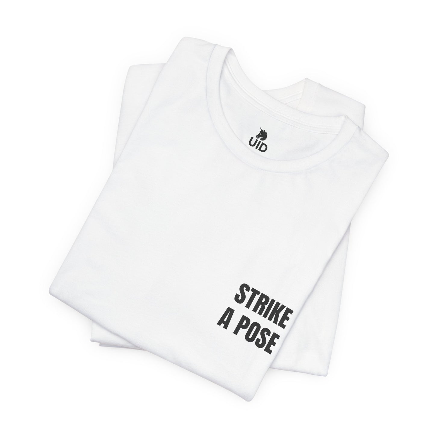 Classic Tee — STRIKE A POSE (back print)