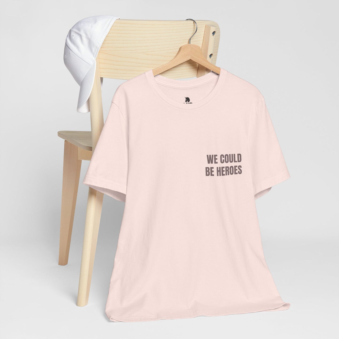 Classic Tee — WE COULD BE HEROES (back print)