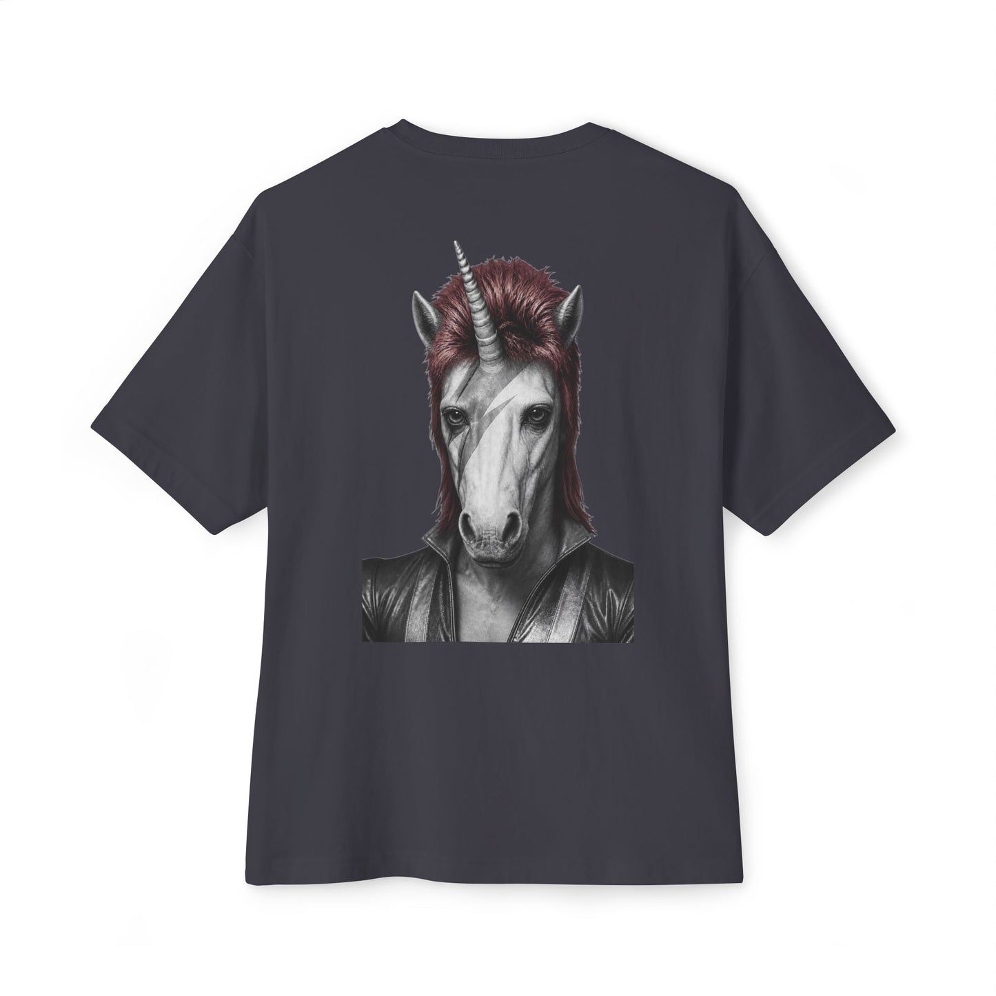 Oversized Tee — WE COULD BE HEROES (back print)