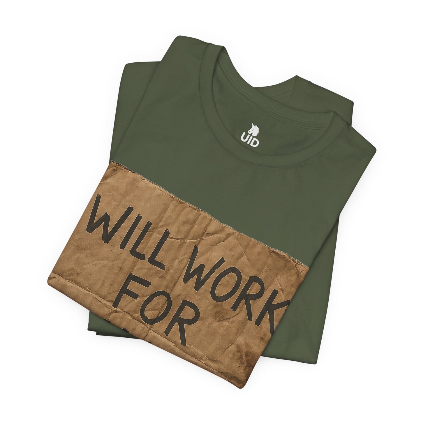 Classic Tee — ‚Will work for likes‘