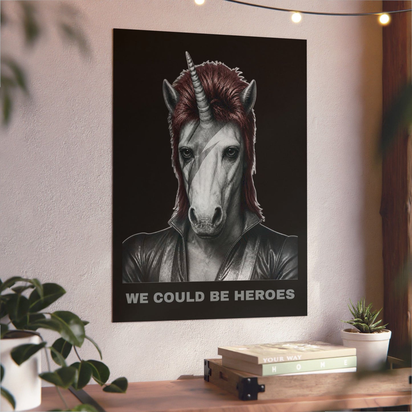 Aluminum Art Panel — WE COULD BE HEROES