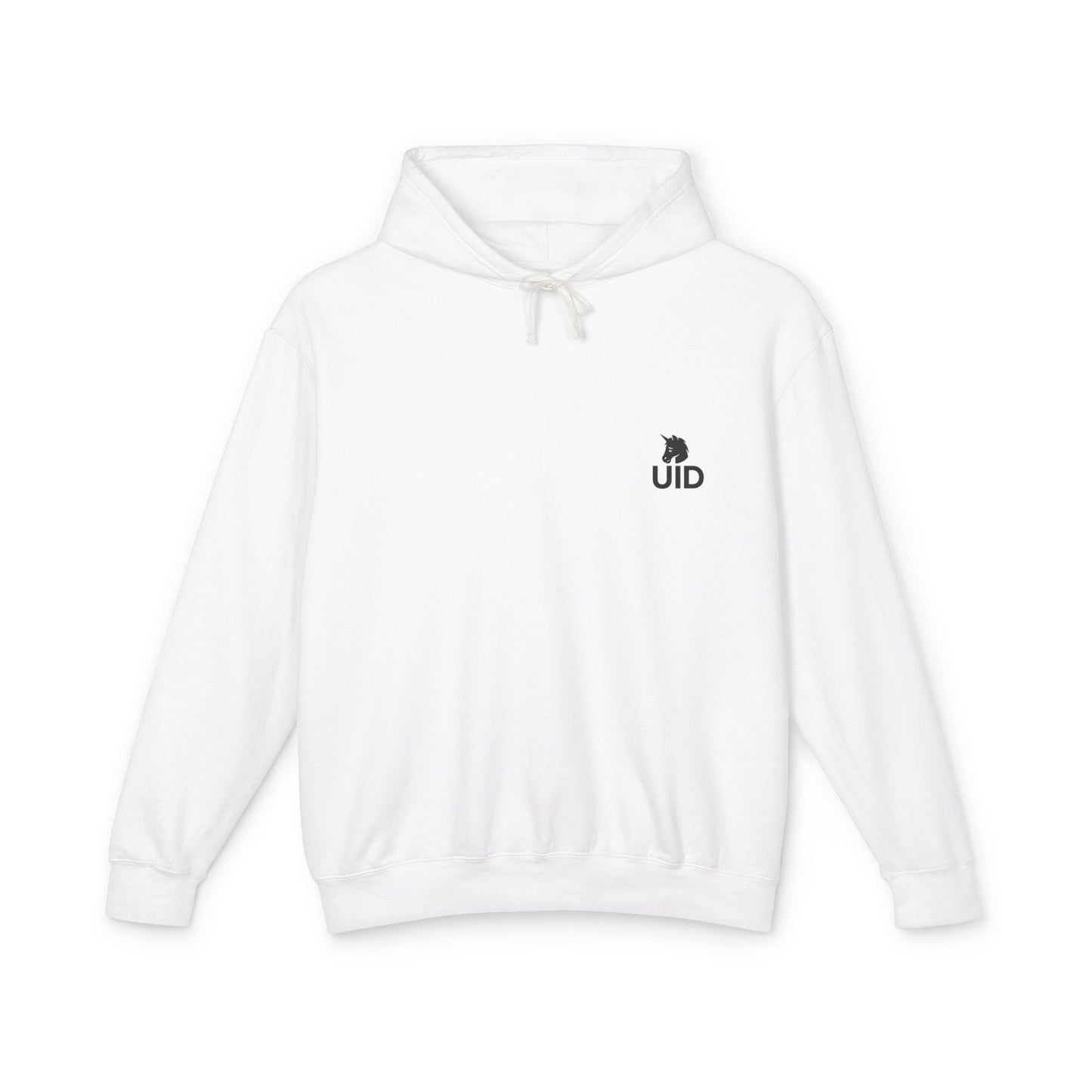 Hoodie Front — Logo only