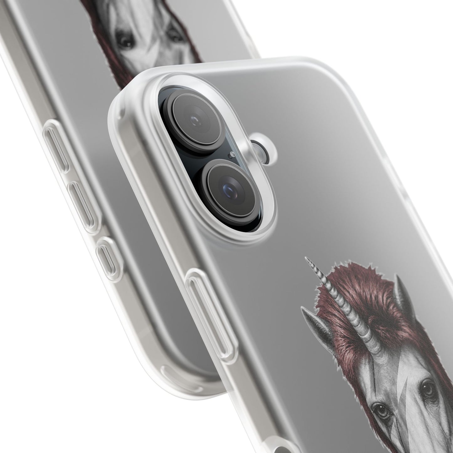 Phone Case (transparent, flexible) – WE COULD BE HEROES