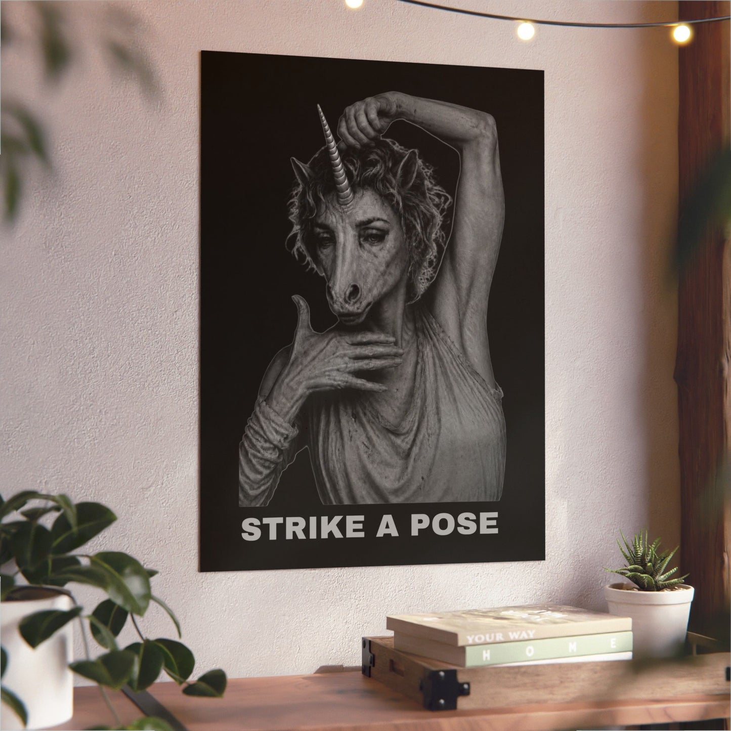 Aluminum Art Panel — STRIKE A POSE