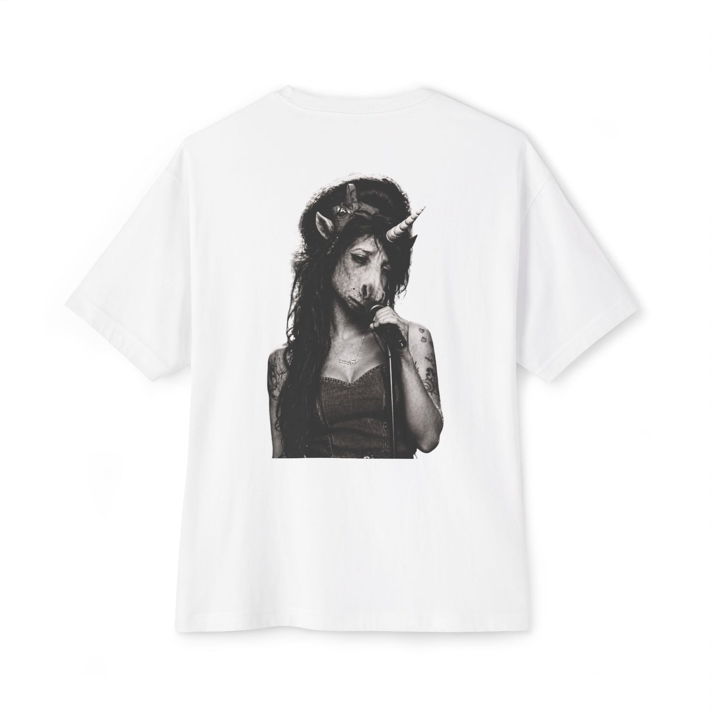 Oversized Tee — I SAID NO NO NO (back print)
