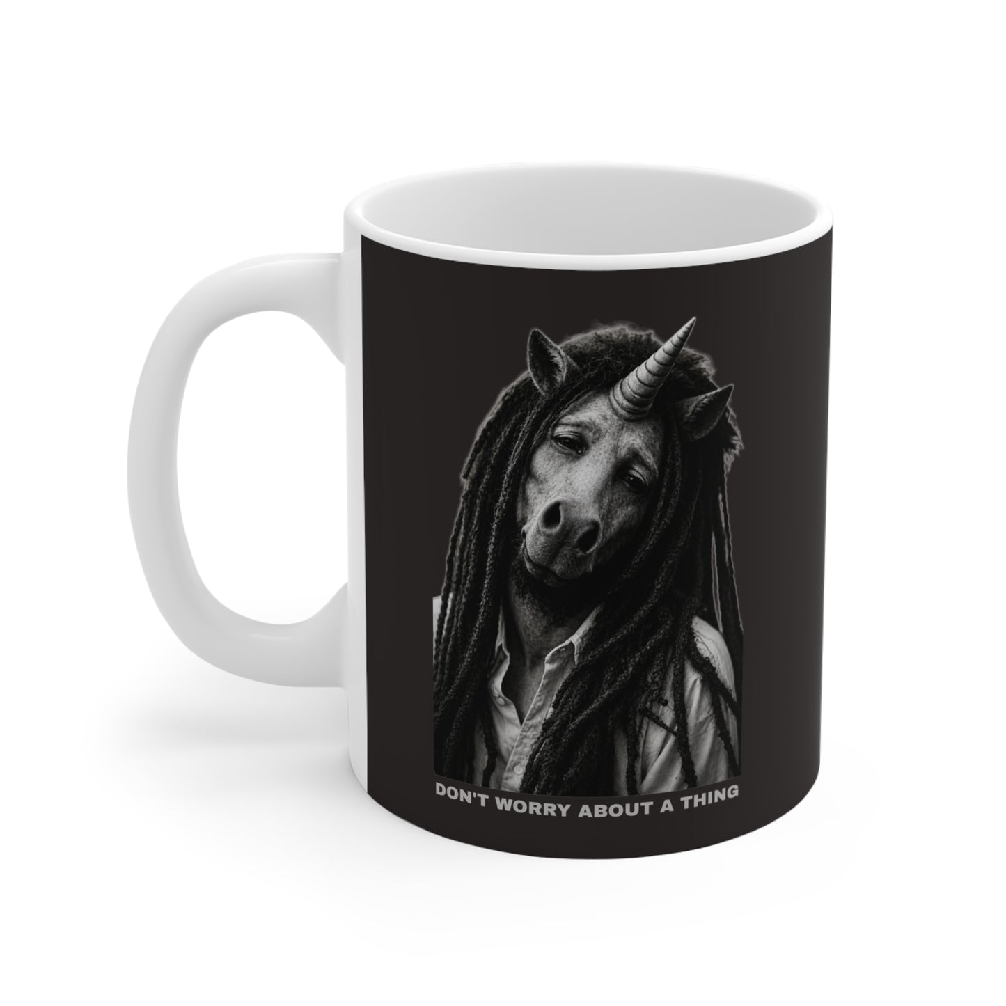 Portrait Mug — DON'T WORRY ABOUT A THING