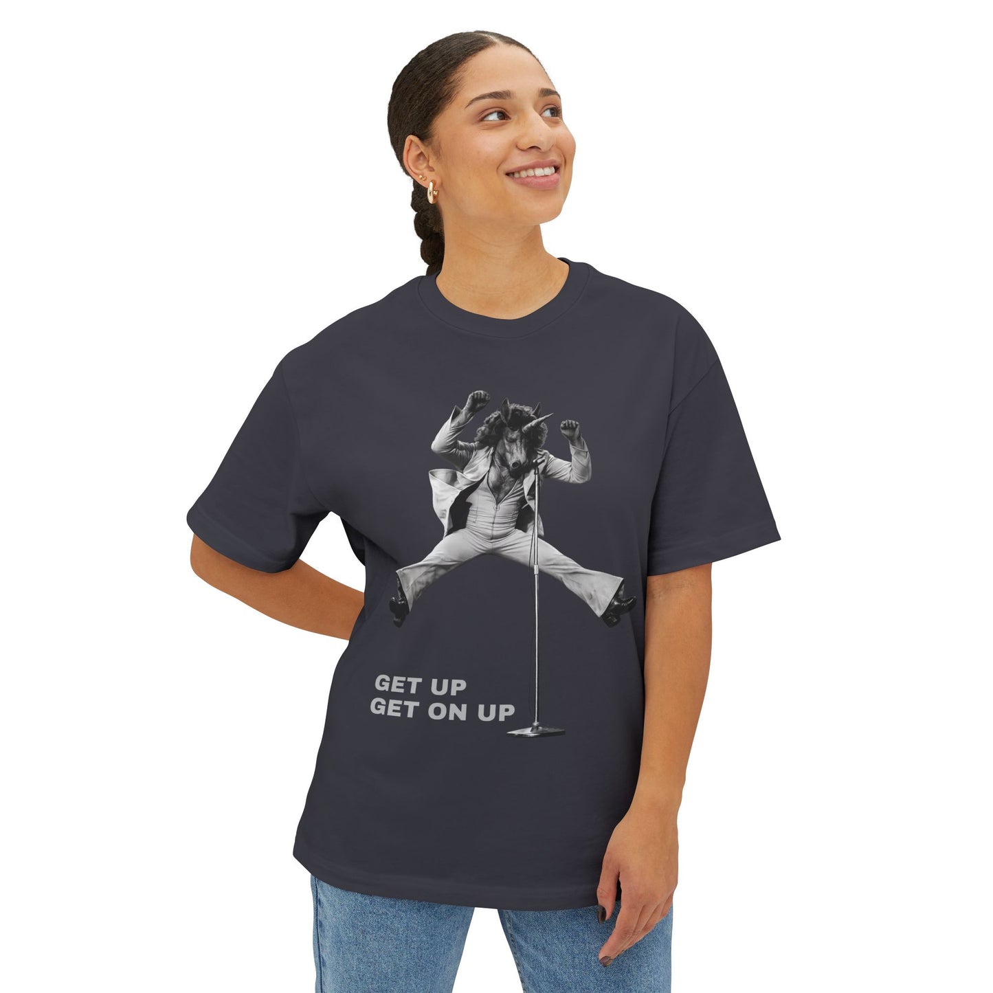 Oversized Tee — GET ON UP