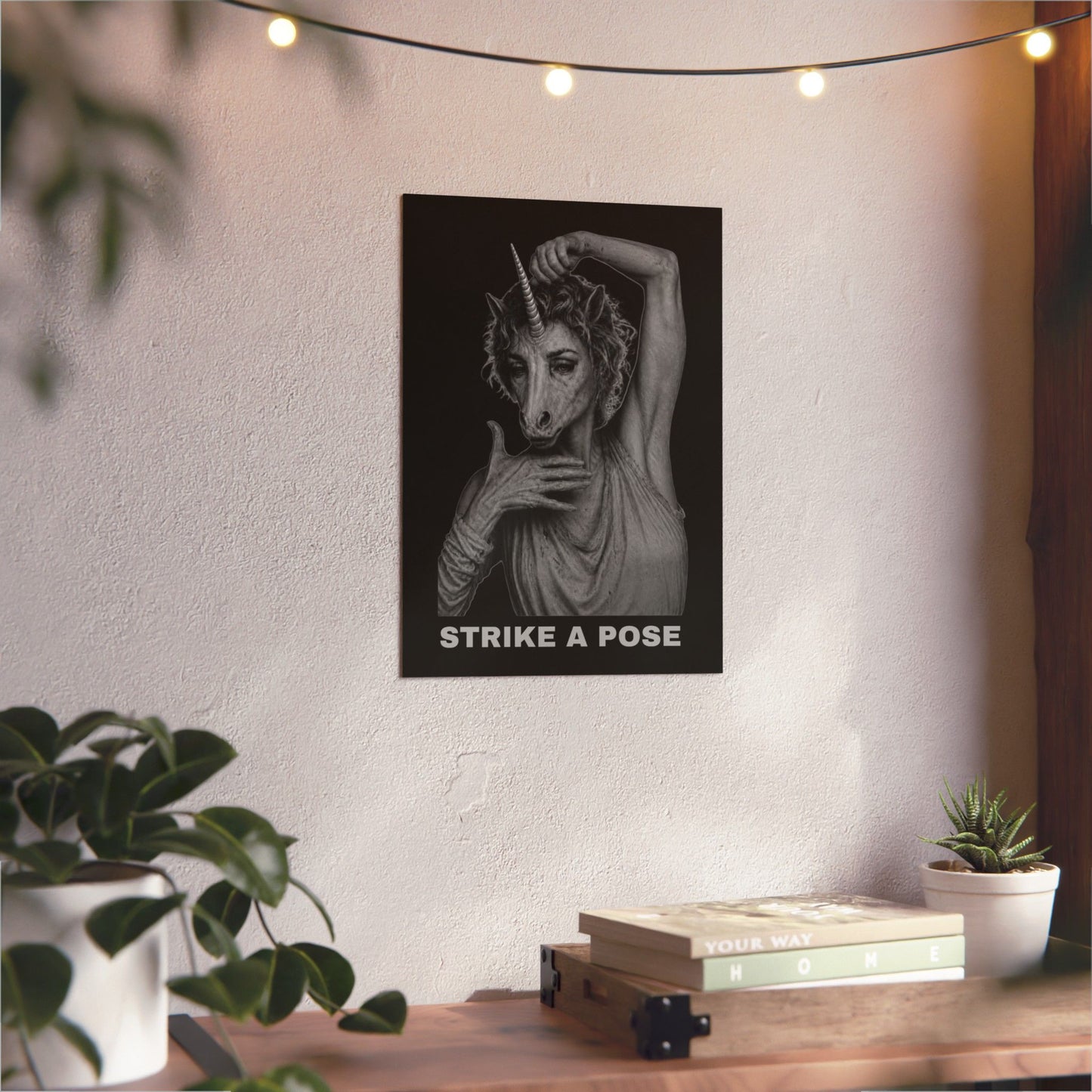 Aluminum Art Panel — STRIKE A POSE
