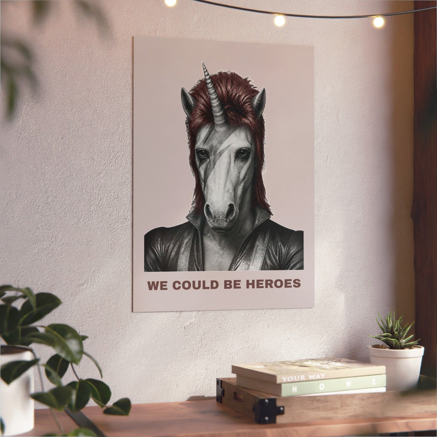Aluminum Art Panel — WE COULD BE HEROES
